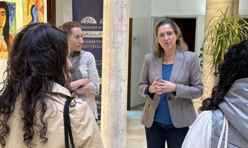 Inmaculada Ramos Tapia en la Fundación Euroárabe